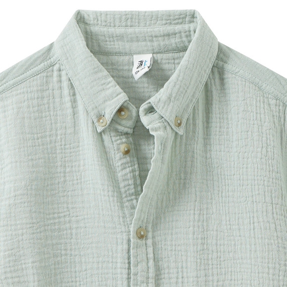 Jungen Musselin-Hemd aus Bio-Baumwolle