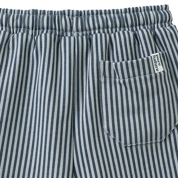 Baby Joggingshorts mit Streifen