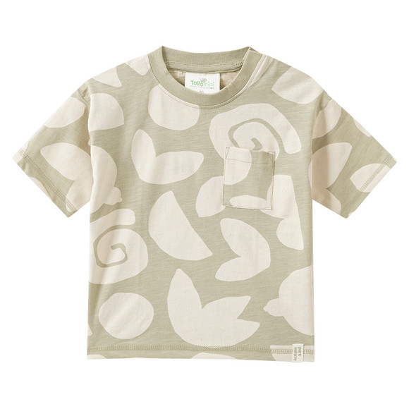 2 Baby T-Shirts mit Brusttasche