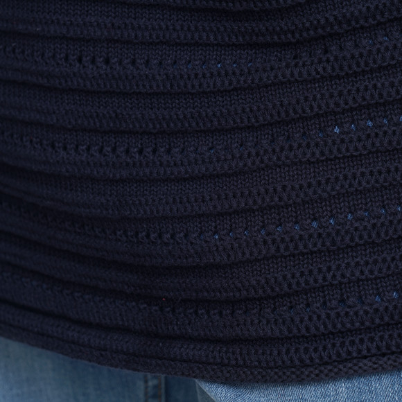 Damen Strickpullover mit Ajourmuster