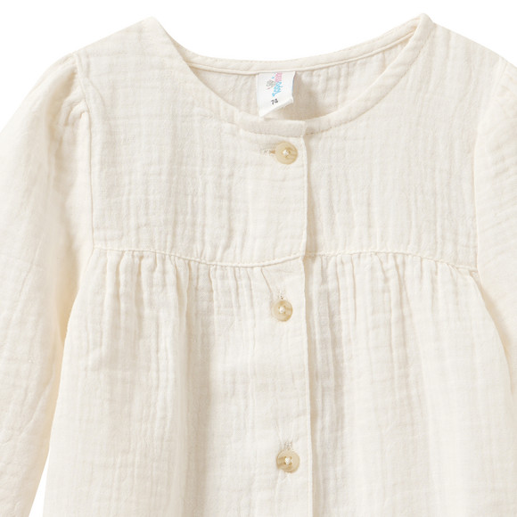 Baby Musselin-Bluse aus Bio-Baumwolle