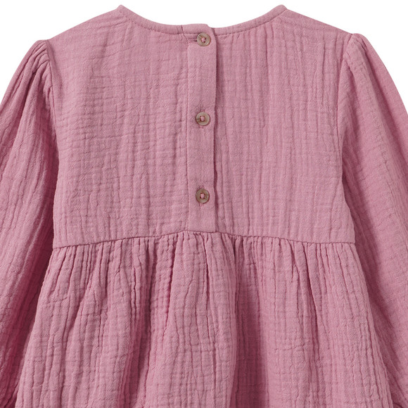 Baby Musselin-Kleid aus Bio-Baumwolle