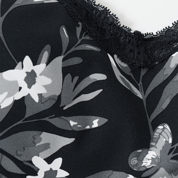 Damen Bustier mit floralem Print