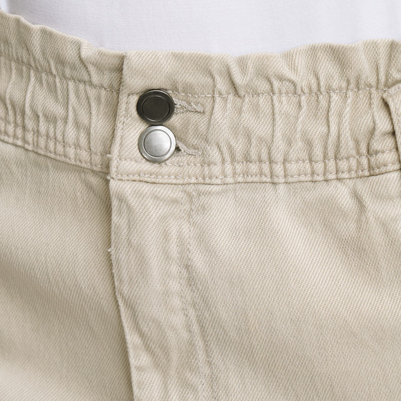 Damen Hose mit Paperbag-Bund