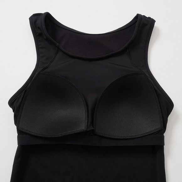 Damen Bustier-Top in Feinripp-Qualität