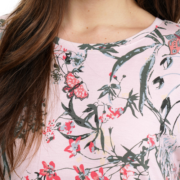 Damen Nachthemd mit Allover-Print