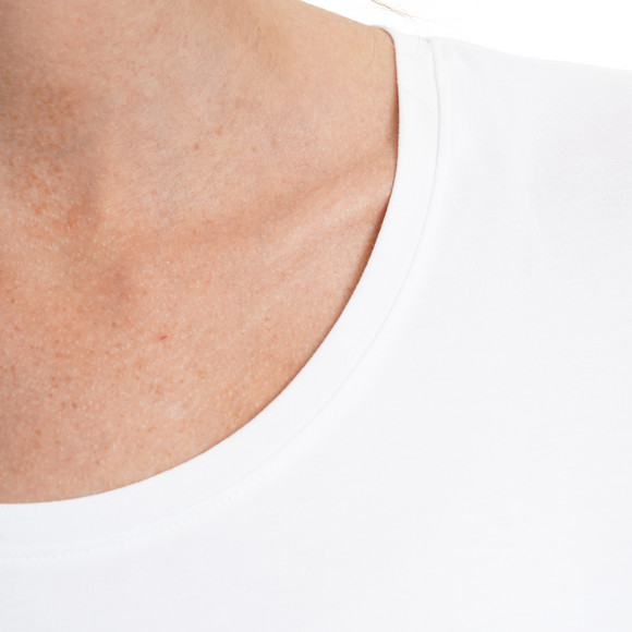 Damen T-Shirt mit fixierten Turn-ups