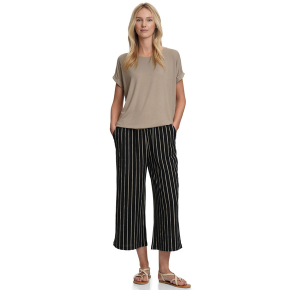 Damen T-Shirt mit fixierten Turn-ups