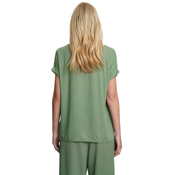 Damen T-Shirt mit fixierten Turn-ups