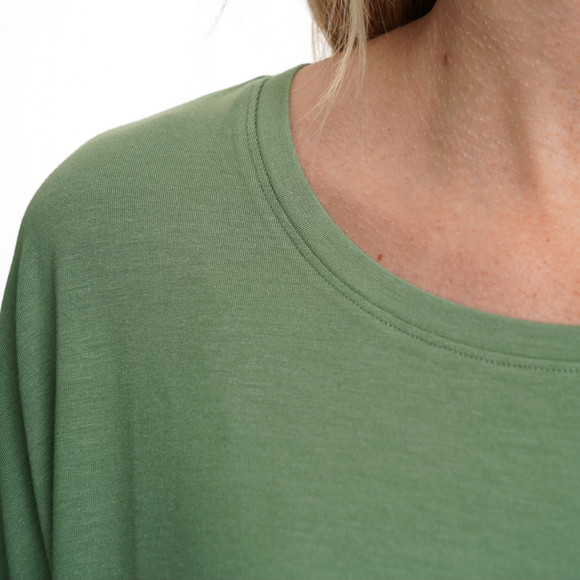 Damen T-Shirt mit fixierten Turn-ups