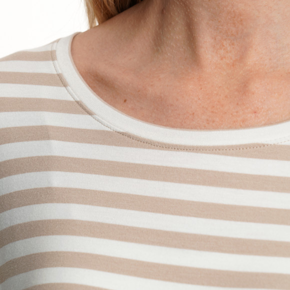 Damen T-Shirt mit fixierten Turn-ups