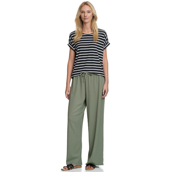 Damen T-Shirt mit fixierten Turn-ups