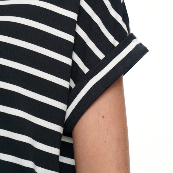 Damen T-Shirt mit fixierten Turn-ups