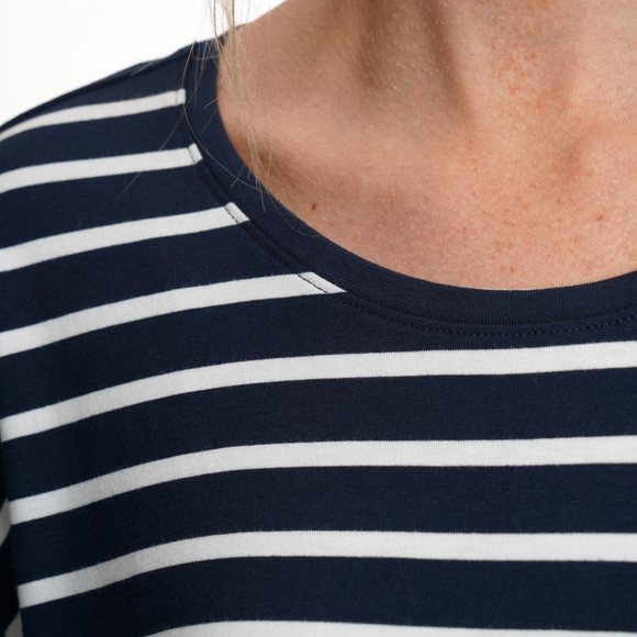 Damen T-Shirt mit fixierten Turn-ups