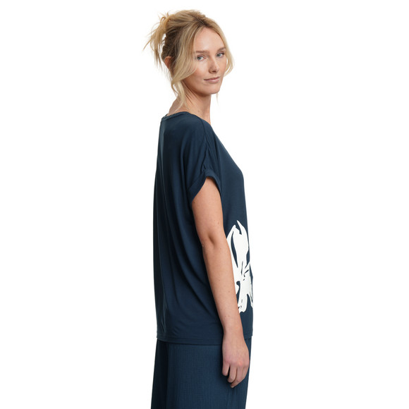 Dames T-shirt van viscose-mix