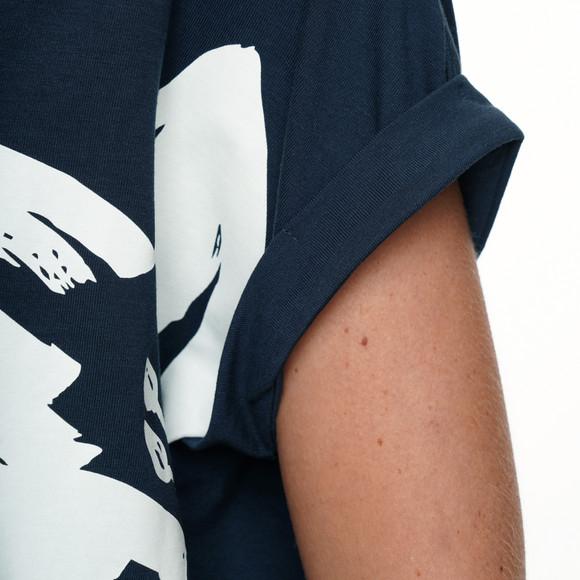 Dames T-shirt van viscose-mix