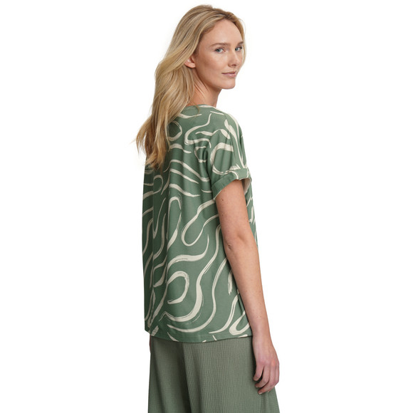 Dames T-shirt van viscose-mix