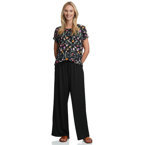 Damen T-Shirt mit überschnittenen Ärmeln