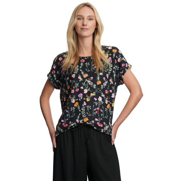 Damen T-Shirt mit überschnittenen Ärmeln