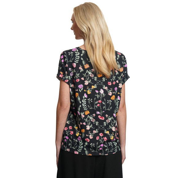 Damen T-Shirt mit überschnittenen Ärmeln