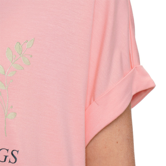 Damen T-Shirt mit überschnittenen Ärmeln