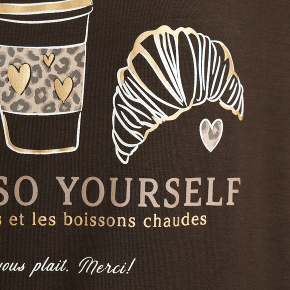 Damen T-Shirt aus Viskose-Mix