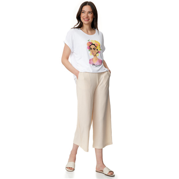 Damen T-Shirt aus Viskose-Mix