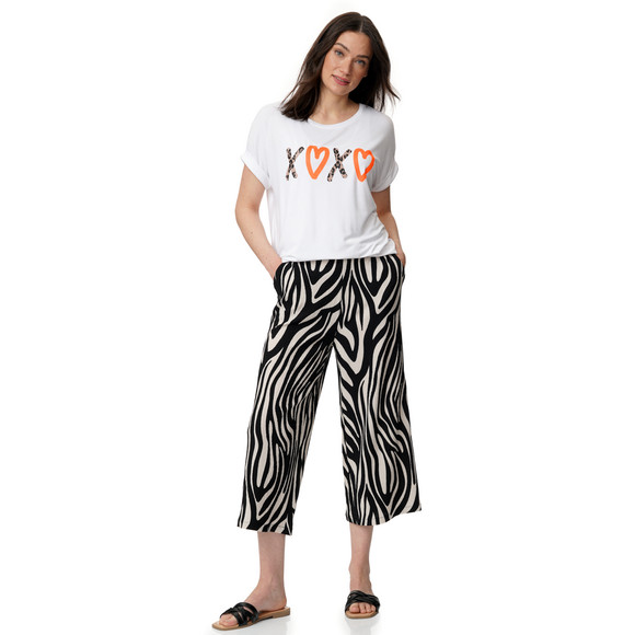 Damen T-Shirt aus Viskose-Mix