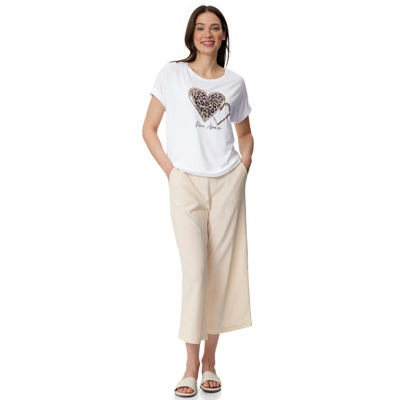 Damen T-Shirt aus Viskose-Mix