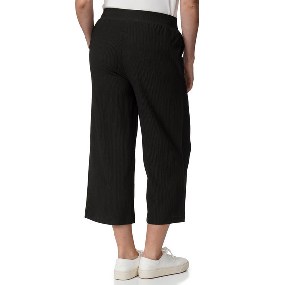 Damen Culotte mit strukturiertem Material