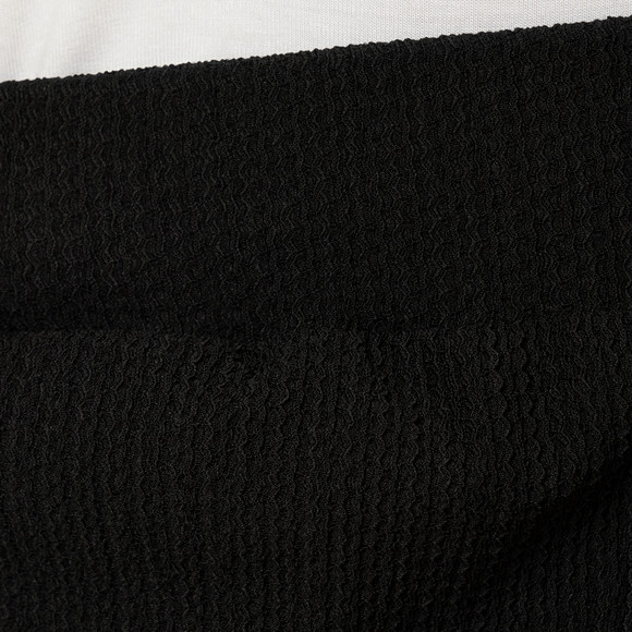 Damen Culotte mit strukturiertem Material