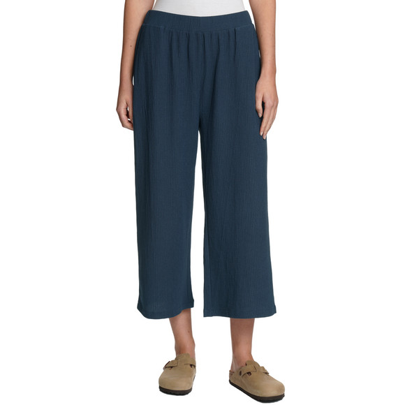 Damen Culotte mit strukturiertem Material