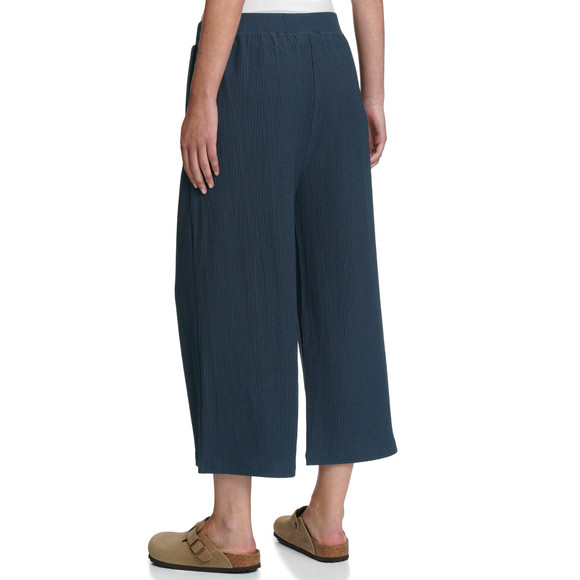 Damen Culotte mit strukturiertem Material