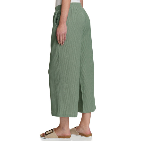 Damen Culotte mit strukturiertem Material