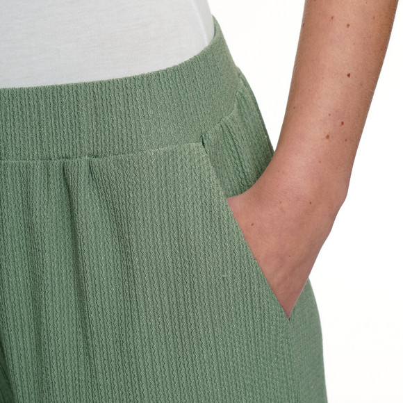 Damen Culotte mit strukturiertem Material