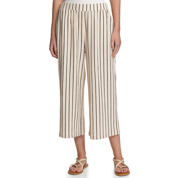 Damen Culotte mit strukturiertem Material