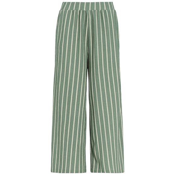Damen Culotte mit strukturiertem Material salbei