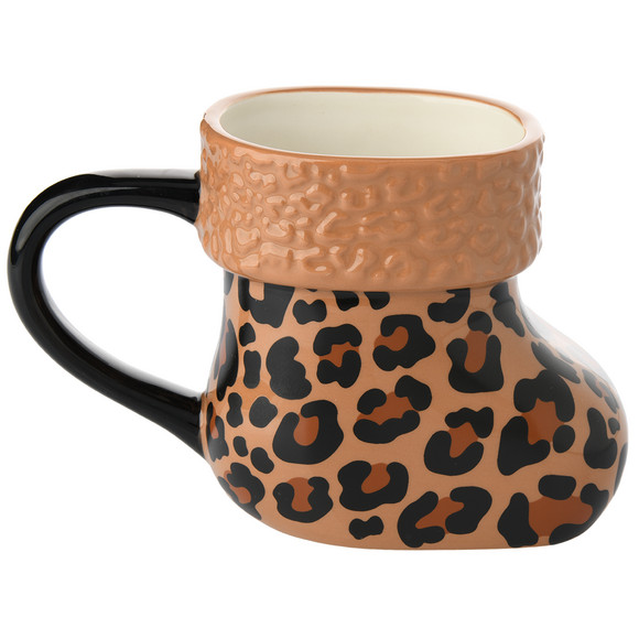 Tasse in Stiefel-Form