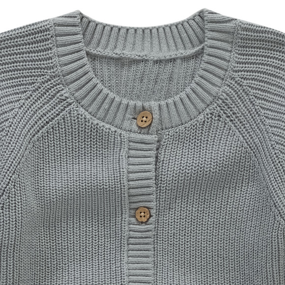 Kinder Strickjacke mit Knopfleiste
