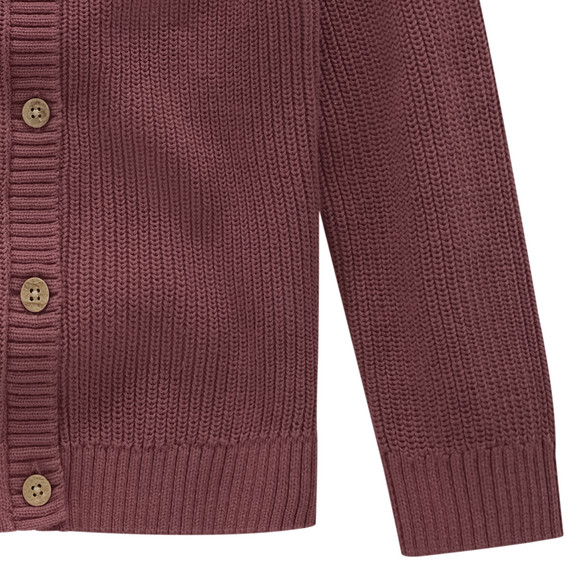 Mädchen Strickjacke mit Knopfleiste