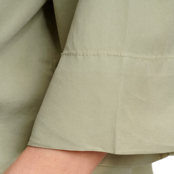 Damen Hemdbluse mit kurzen Ärmeln