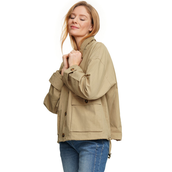Damen Jacke im Trenchcoat-Look