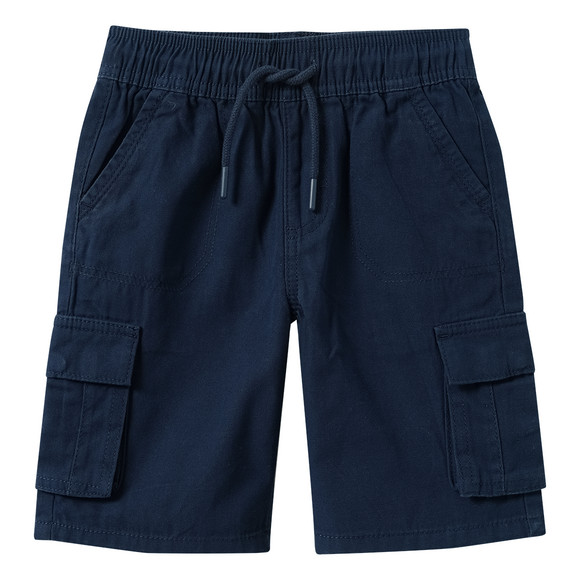 Jungen Cargo-Shorts mit Tunnelzug dunkelblau