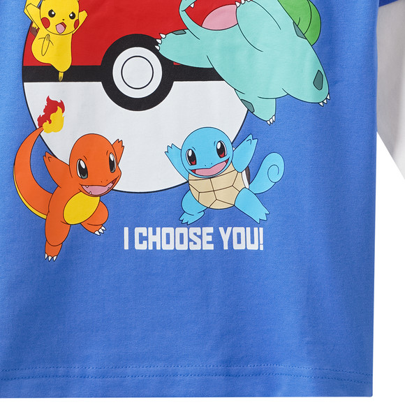 Pokémon Langarmshirt im Lagen-Look