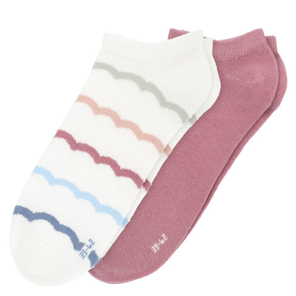 2 Paar Damen Sneaker-Socken im Set