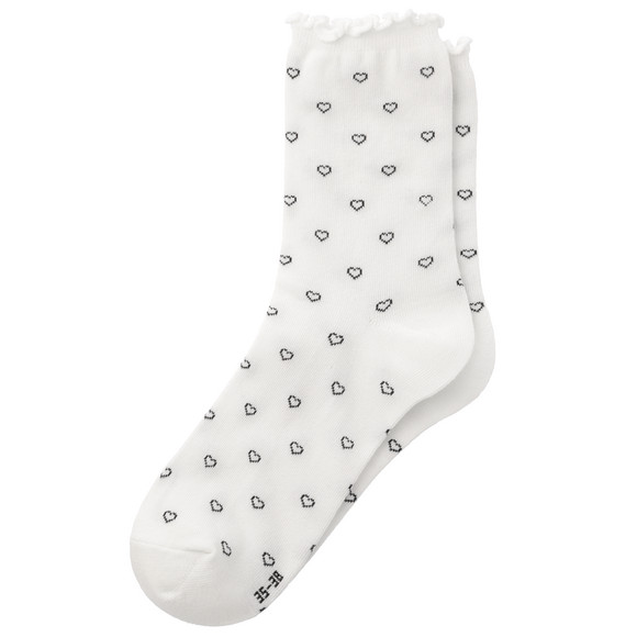 1 Paar Damen Socken mit Print