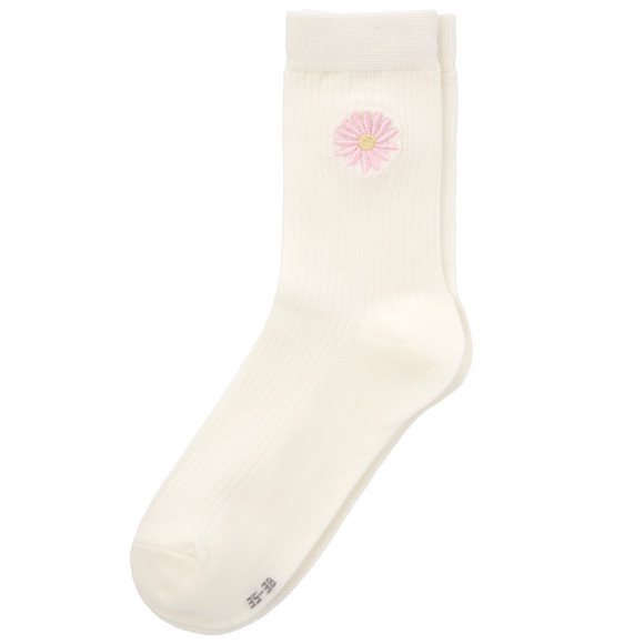 1 Paar Damen Socken mit Applikation