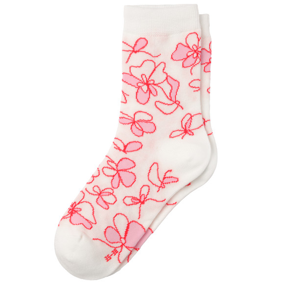 1 Paar Damen Socken mit Muster
