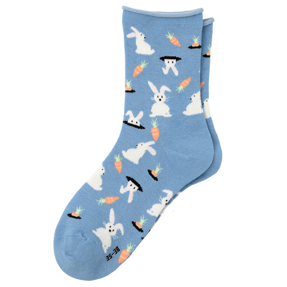 1 Paar Damen Socken mit Print