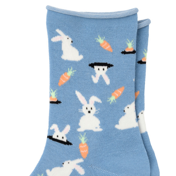 1 Paar Damen Socken mit Print